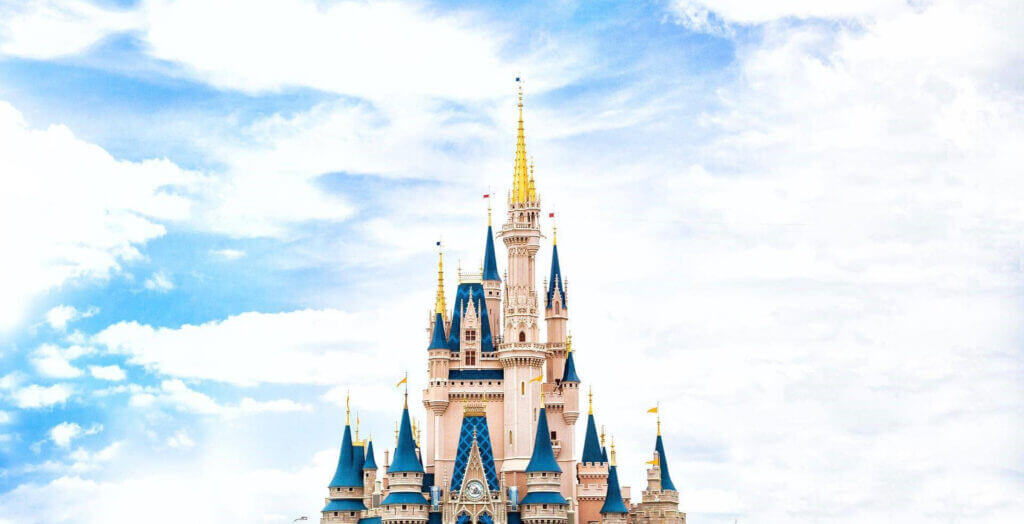 zamek Disney