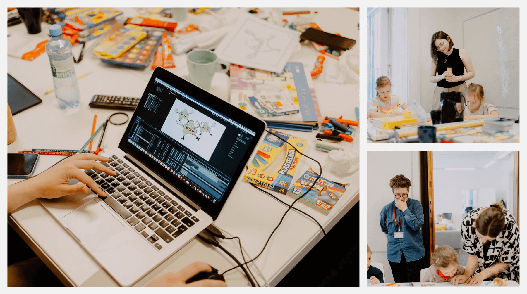 workshops for kids pigeon studio