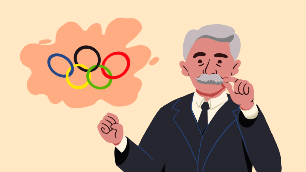 animated olympic logo